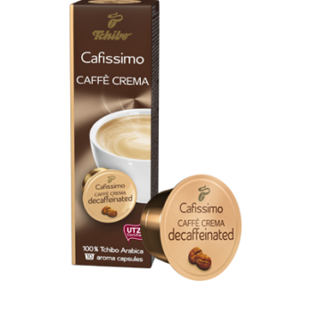 TCHIBO Cafissimo Caffe Crema Decaffeinated Capsules